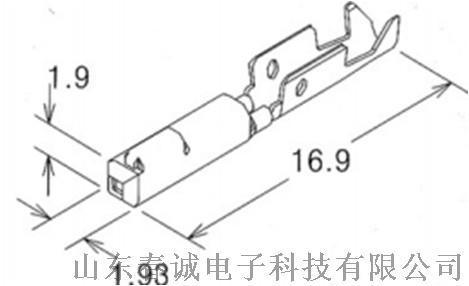 TE端子1318329-1 025(0.64 mm)